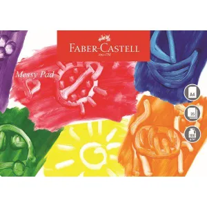 ■ Faber-Castell - Messy Pad A4 100Gsm 25 Sheet Gummed