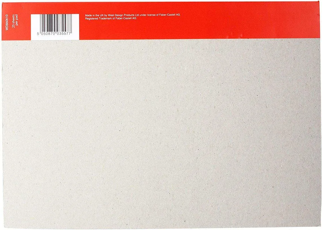 ■ Faber-Castell - Messy Pad A4 100Gsm 25 Sheet Gummed