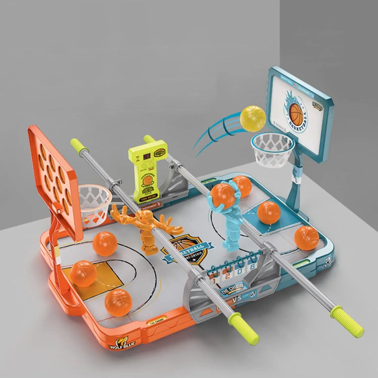 2 Players Basket Ball Finger Shooting Table Top Game