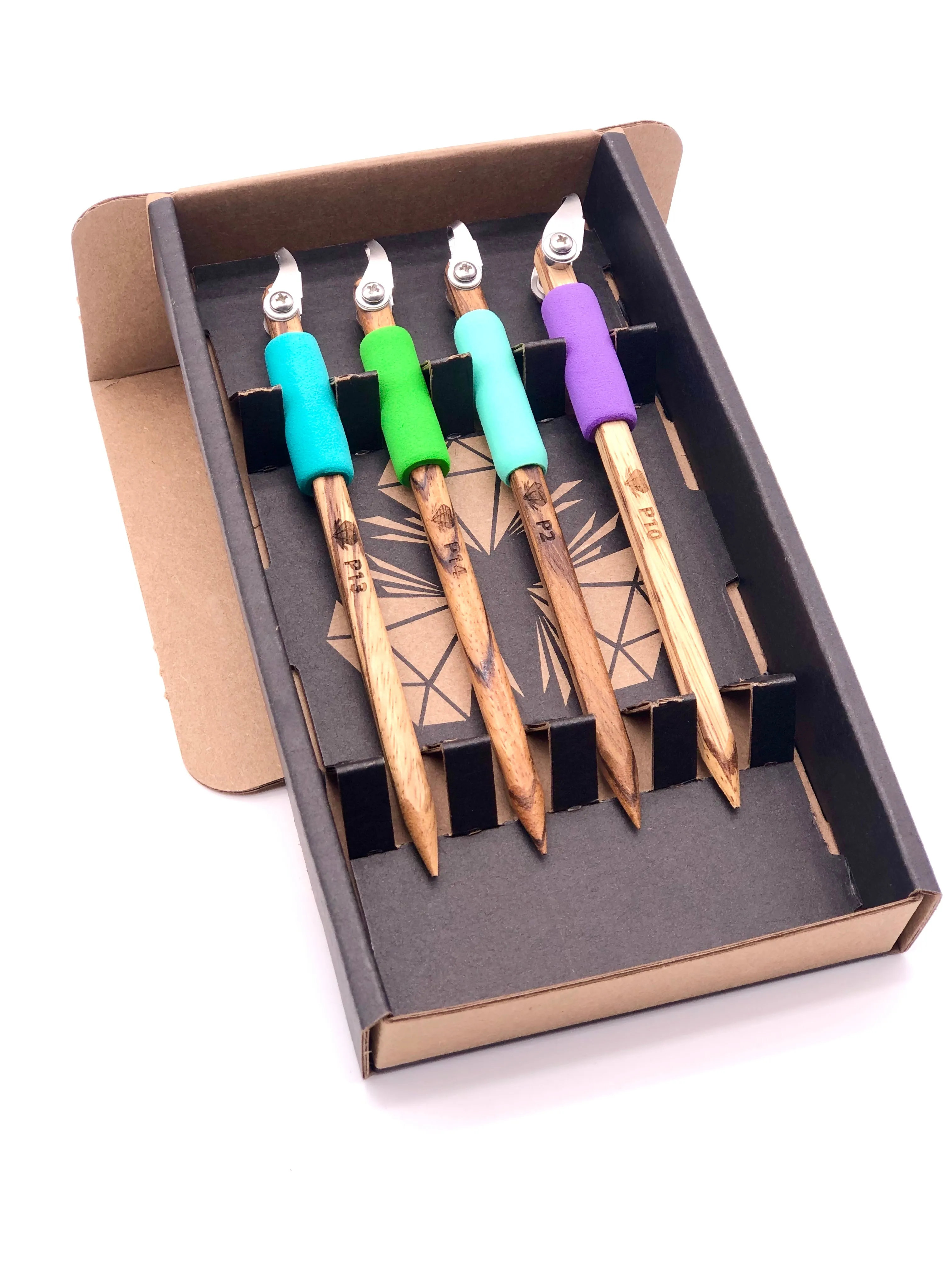 4-Piece Curved Blade U Tip Set