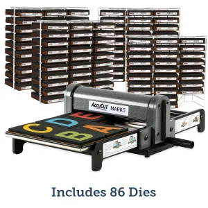 AccuCut MARK 5 Super Starter Die Cutting Set - Library
