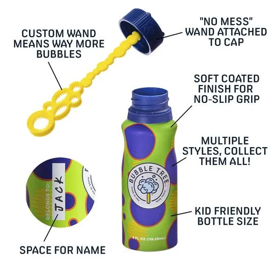 Aluminum Bubble Bottle 4-Pack
