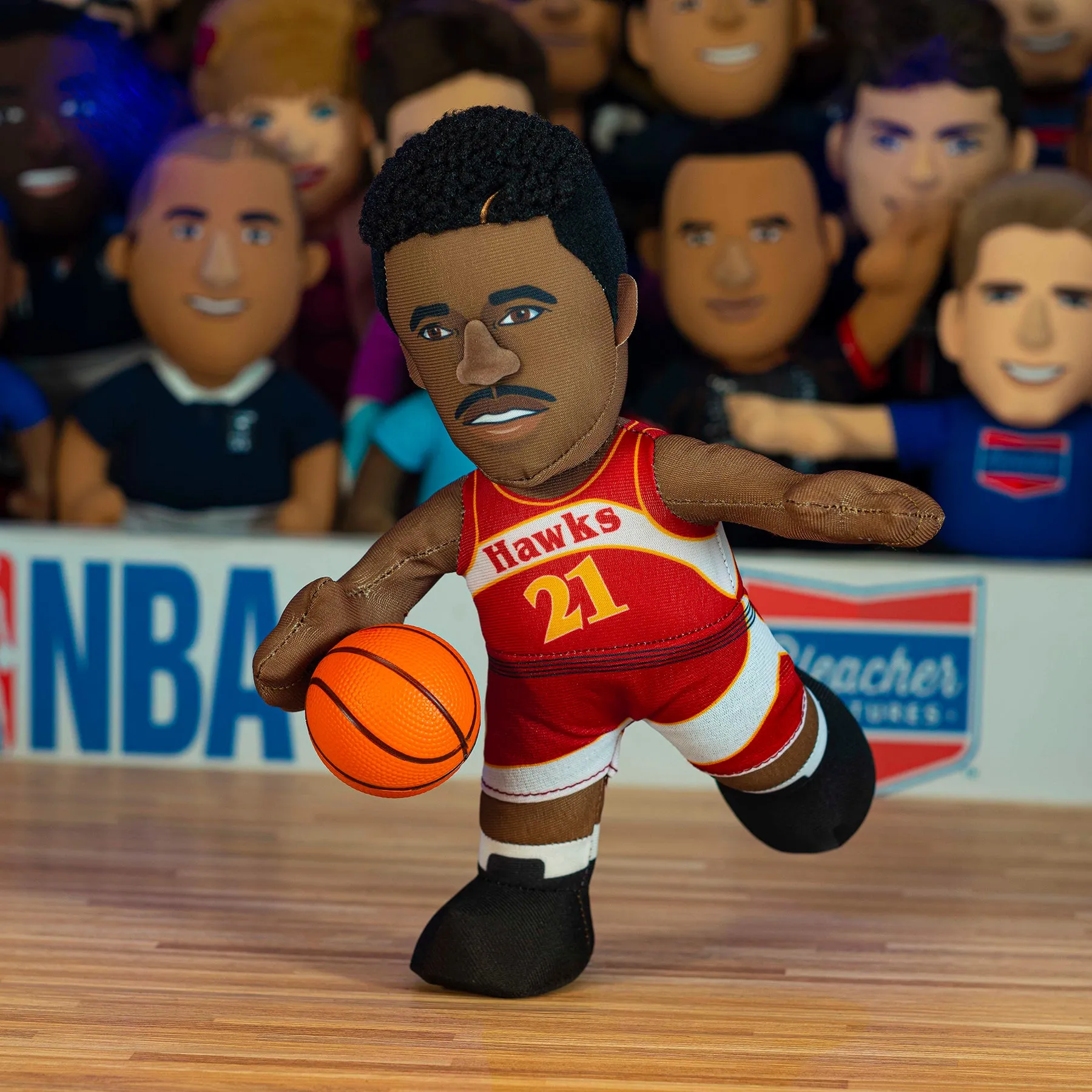 Atlanta Hawks Dominique Wilkins 10" Plush Figure