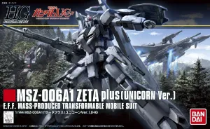 Bandai 182 Zeta Plus (Unicorn Ver.) HGUC 1/144 Model Kit