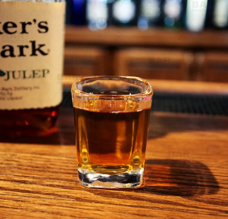 BarConic® Glassware - Square Shot Glass - 2.25oz