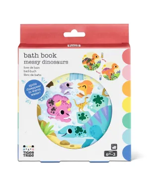 Bath Book - Messy Dinos