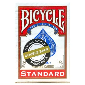 Bicycle Double Back Magic Deck Standard Playing Cards Red/Blue