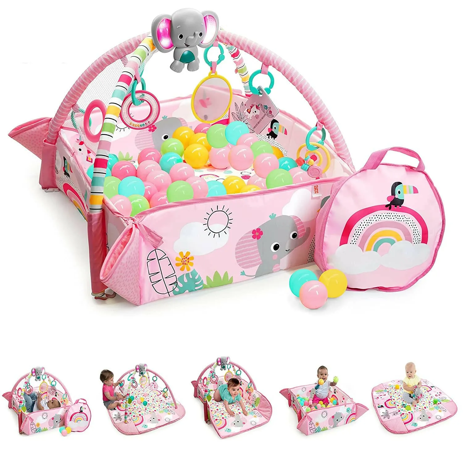 Bright Starts - 5-in-1 Activity Gym & Ball Pit
