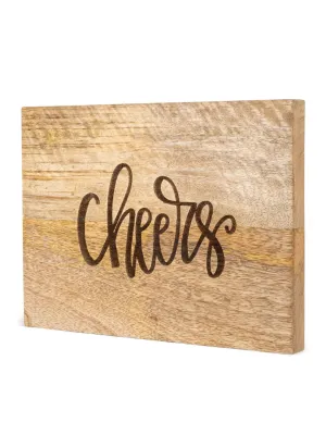 Cheers Wood Board