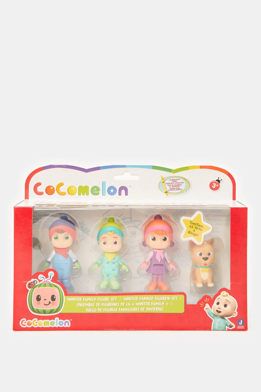 Cocomelon Assorted Family Figure Set (Pack Of 4)