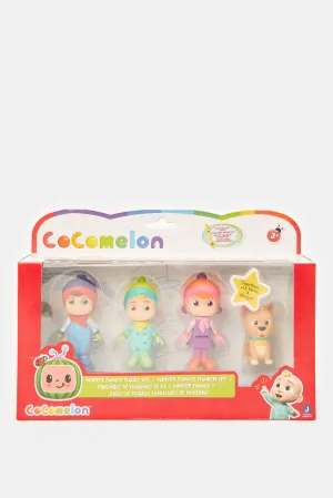 Cocomelon Assorted Family Figure Set (Pack Of 4)