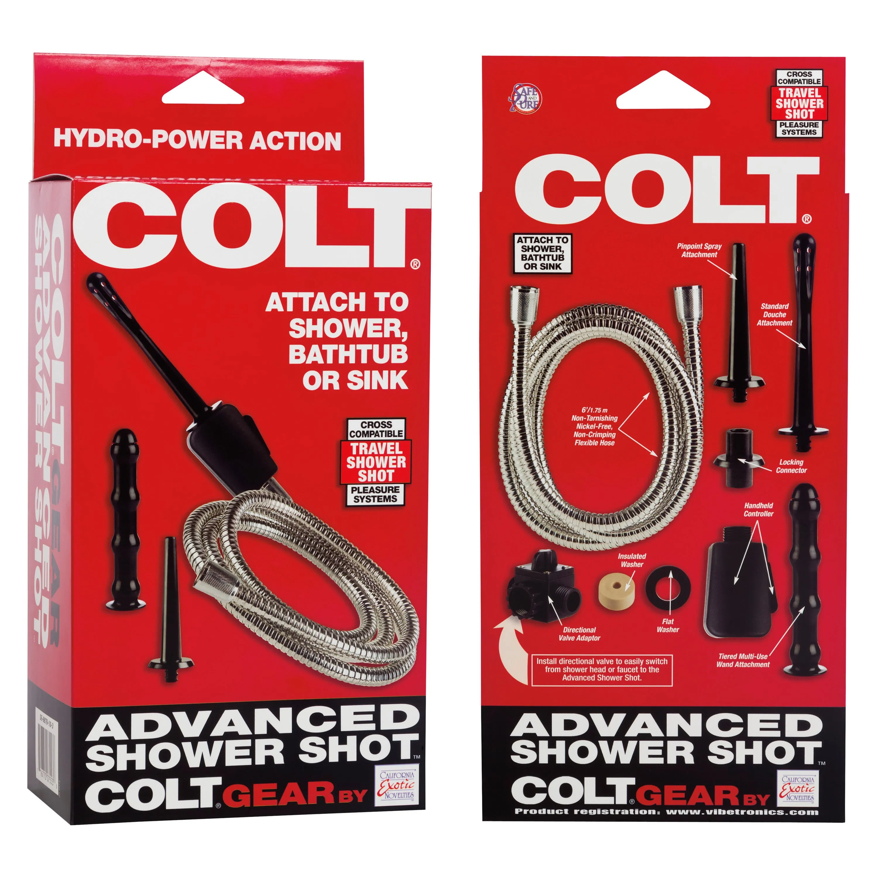 Colt Advanced Shower Fun: Playful Spray Attachments for a Sparkling Clean Adventure!