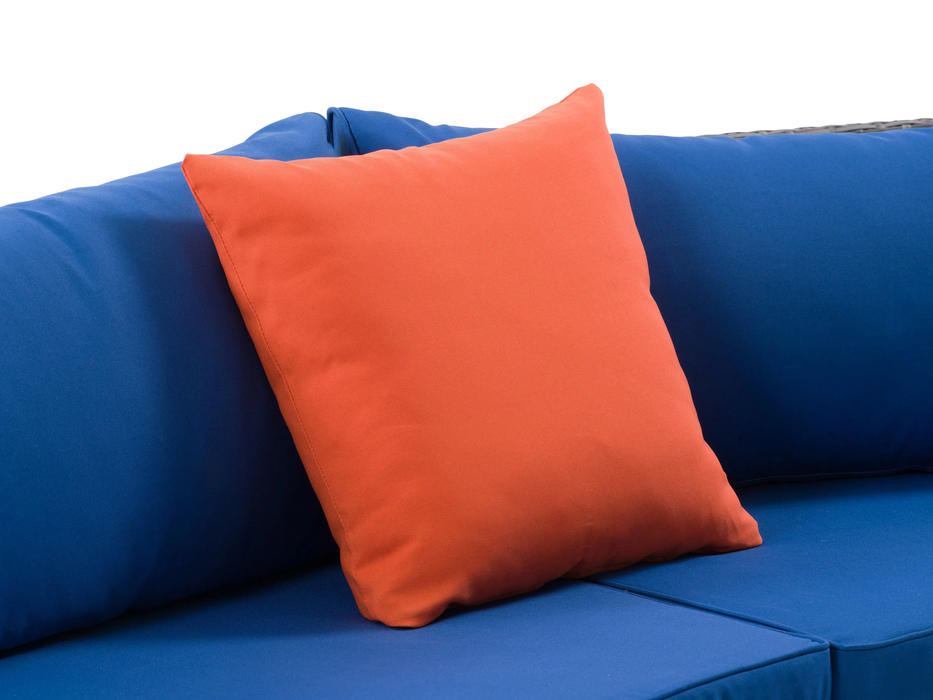 Curved Outdoor Sofa, 2pc