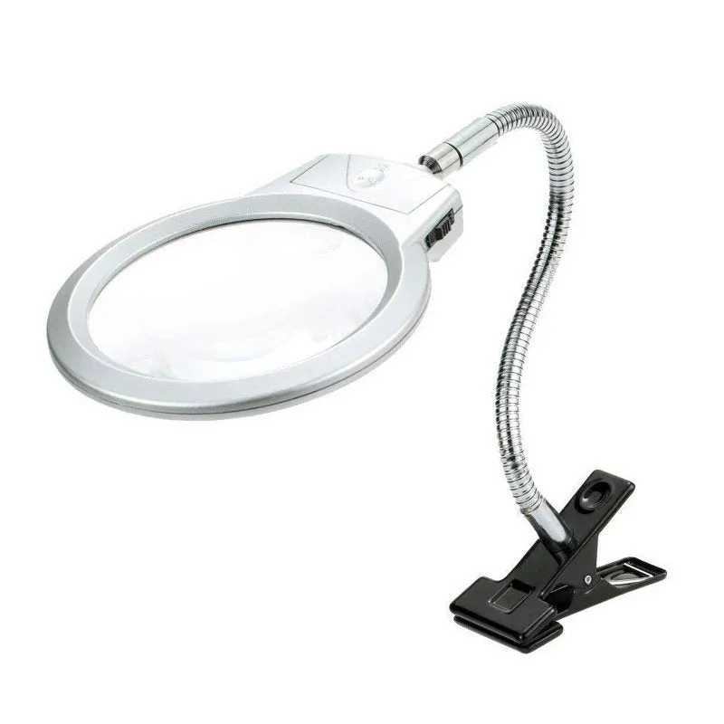 Diamond Painting Tool - Magnifier - LED Light Paint by Numbers Tools - Led Magnify Glass for Diamond Painting Art and Crafting