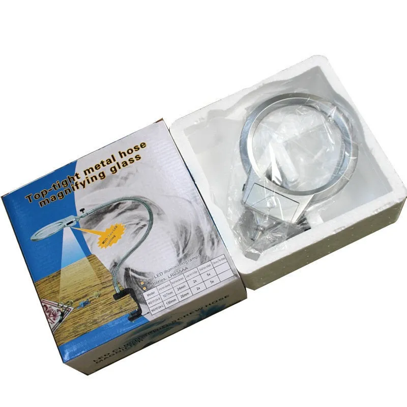 Diamond Painting Tool - Magnifier - LED Light Paint by Numbers Tools - Led Magnify Glass for Diamond Painting Art and Crafting