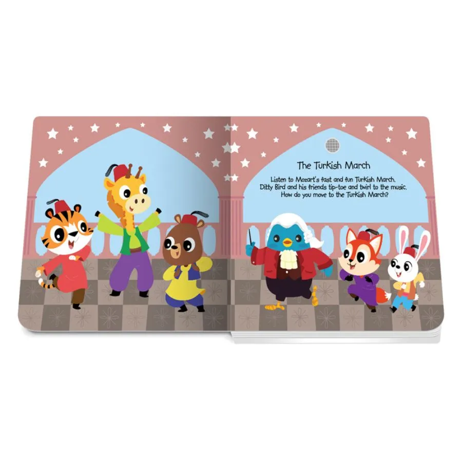 Ditty Bird - Music of Mozart Board Book