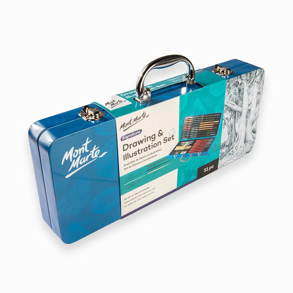 Drawing & Illustration Set Signature 51pc