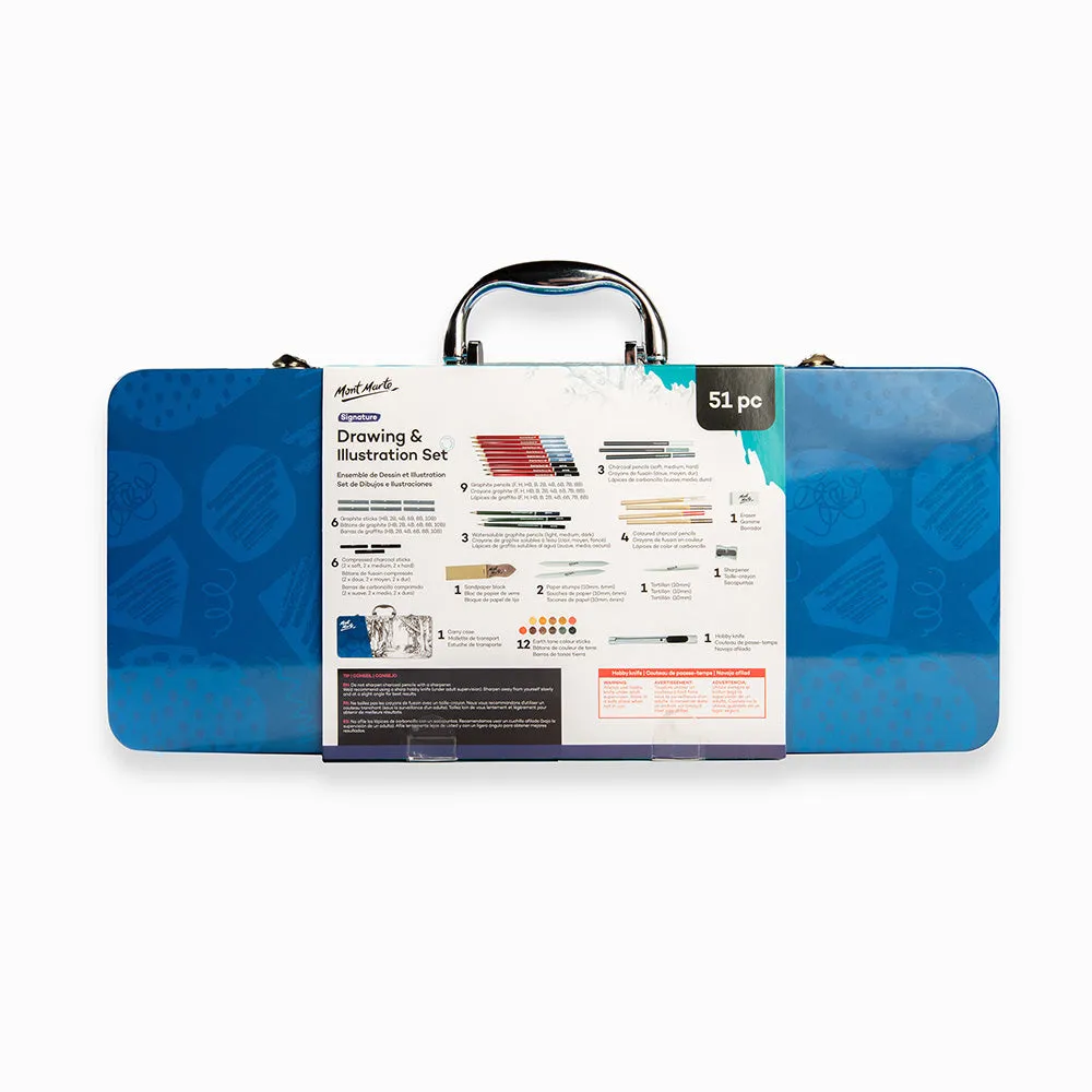 Drawing & Illustration Set Signature 51pc