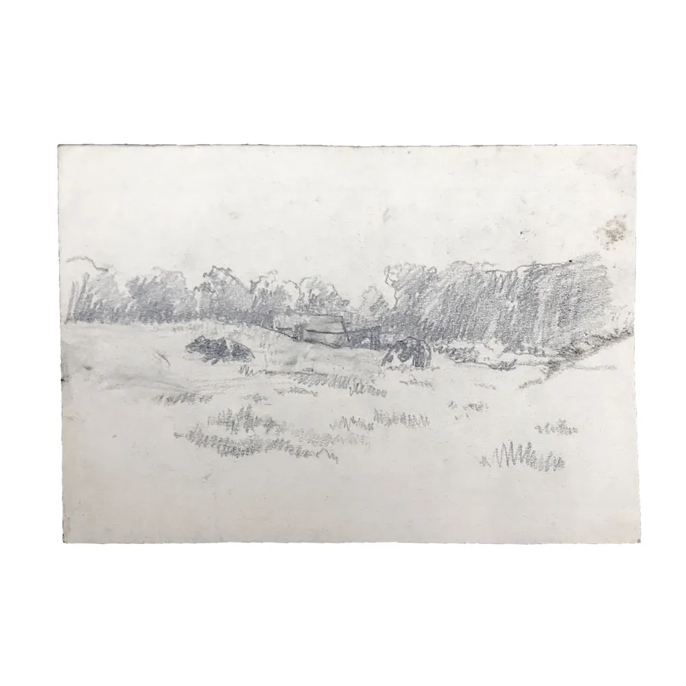 Evert Rabbers Landscape Drawing 37