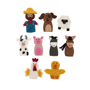 Farmyard Animal Finger Puppets