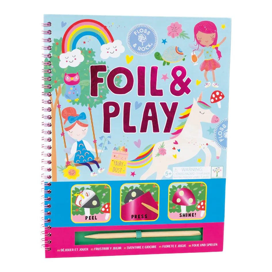 Floss & Rock Foil and Play Craft Set - Rainbow Fairy