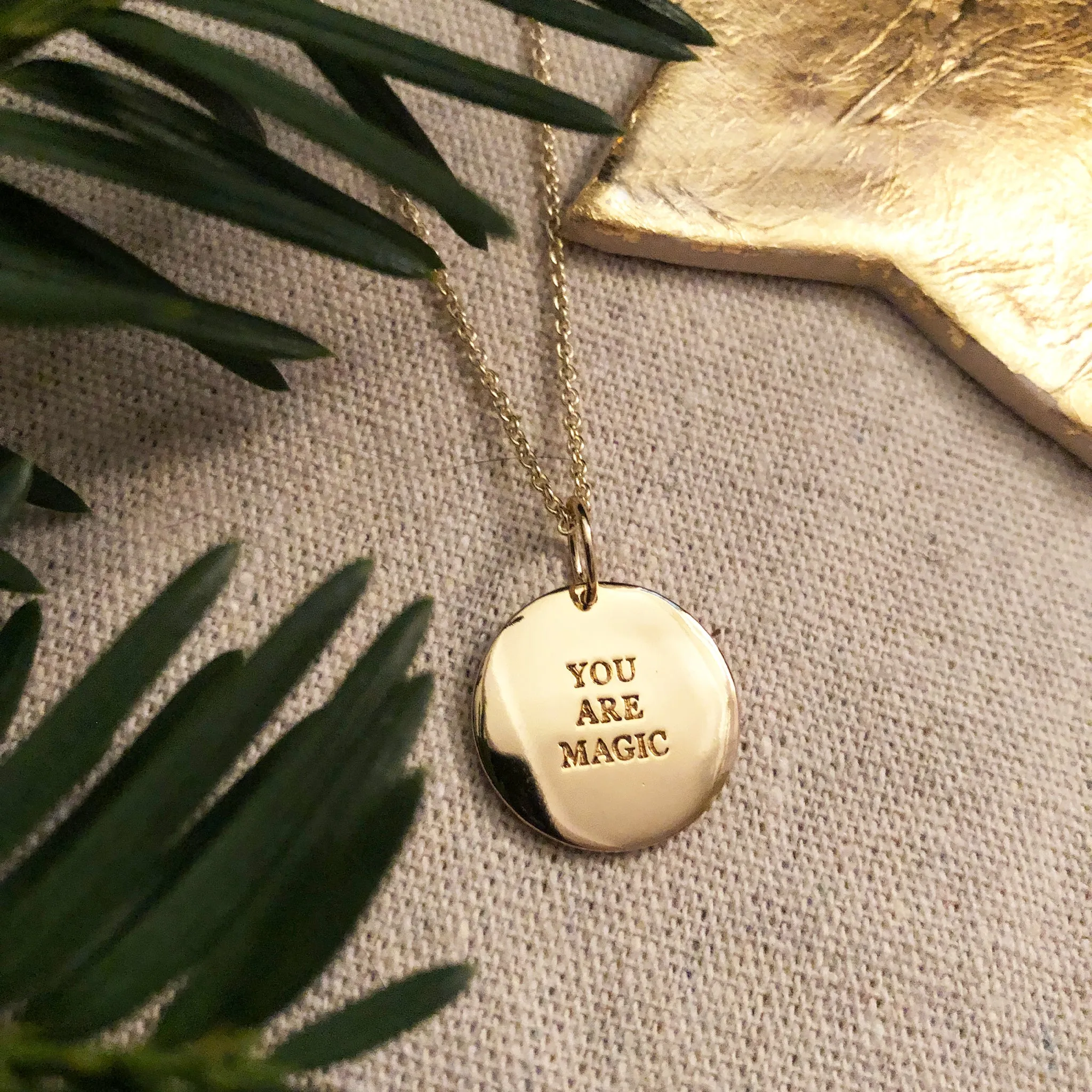 Freyja Magical Charm Necklace- Gold