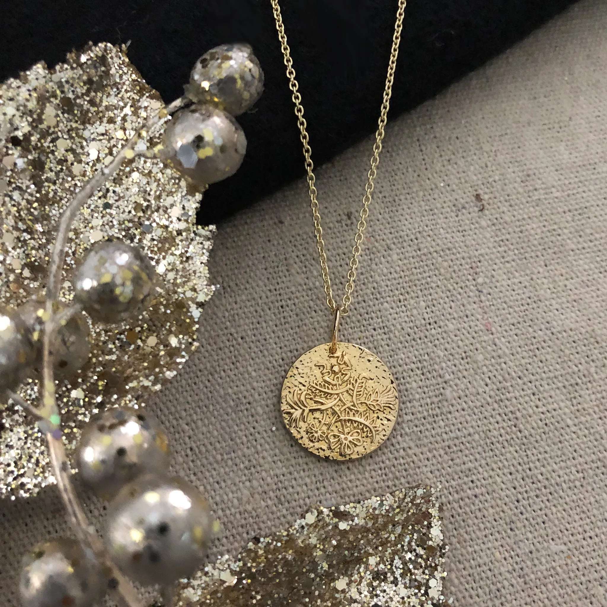 Freyja Magical Charm Necklace- Gold