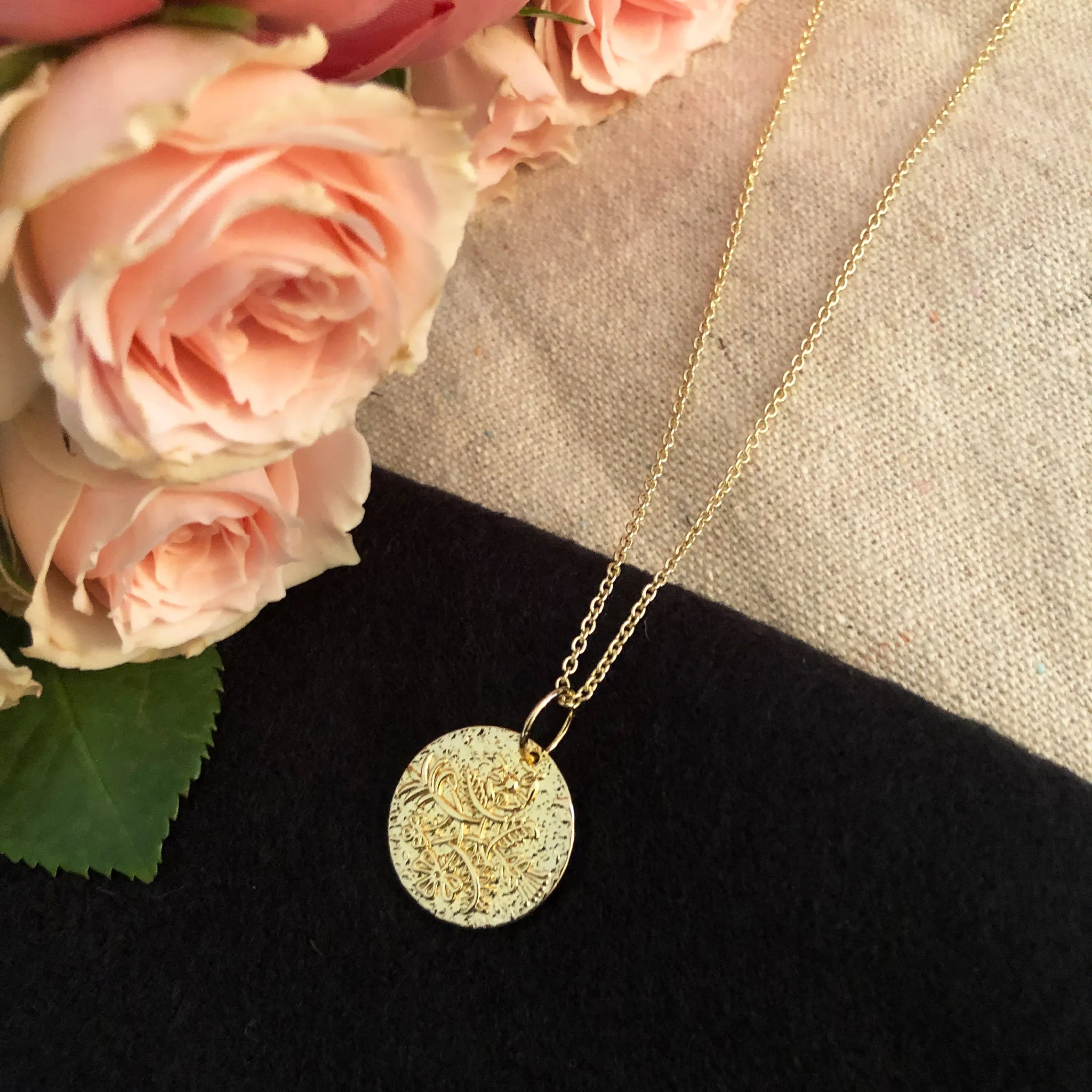 Freyja Magical Charm Necklace- Gold