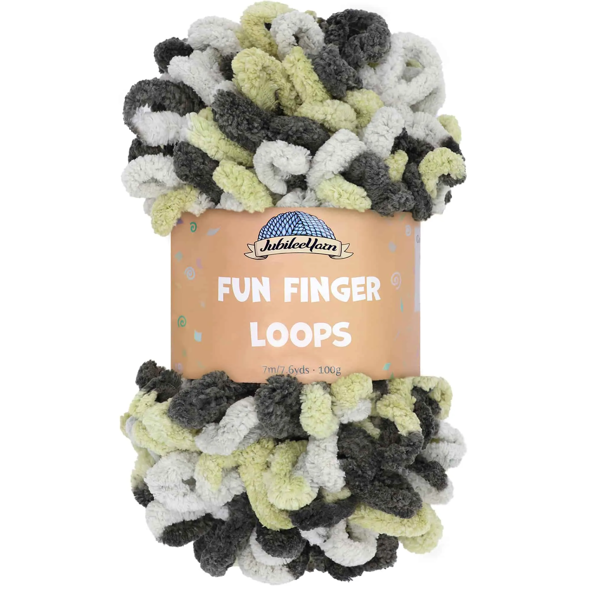 Fun Finger Loops Yarn: 5 Packs