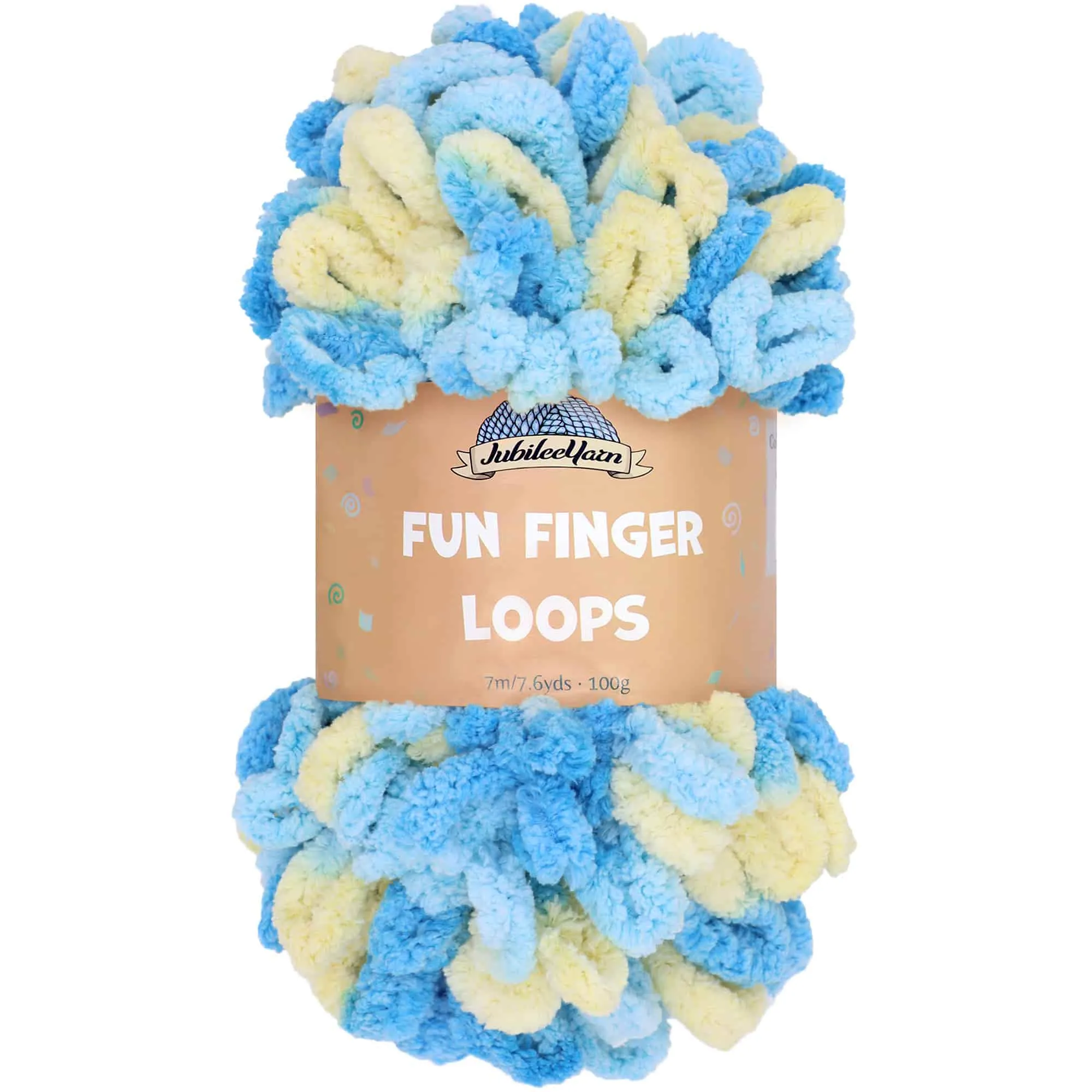 Fun Finger Loops Yarn: 5 Packs
