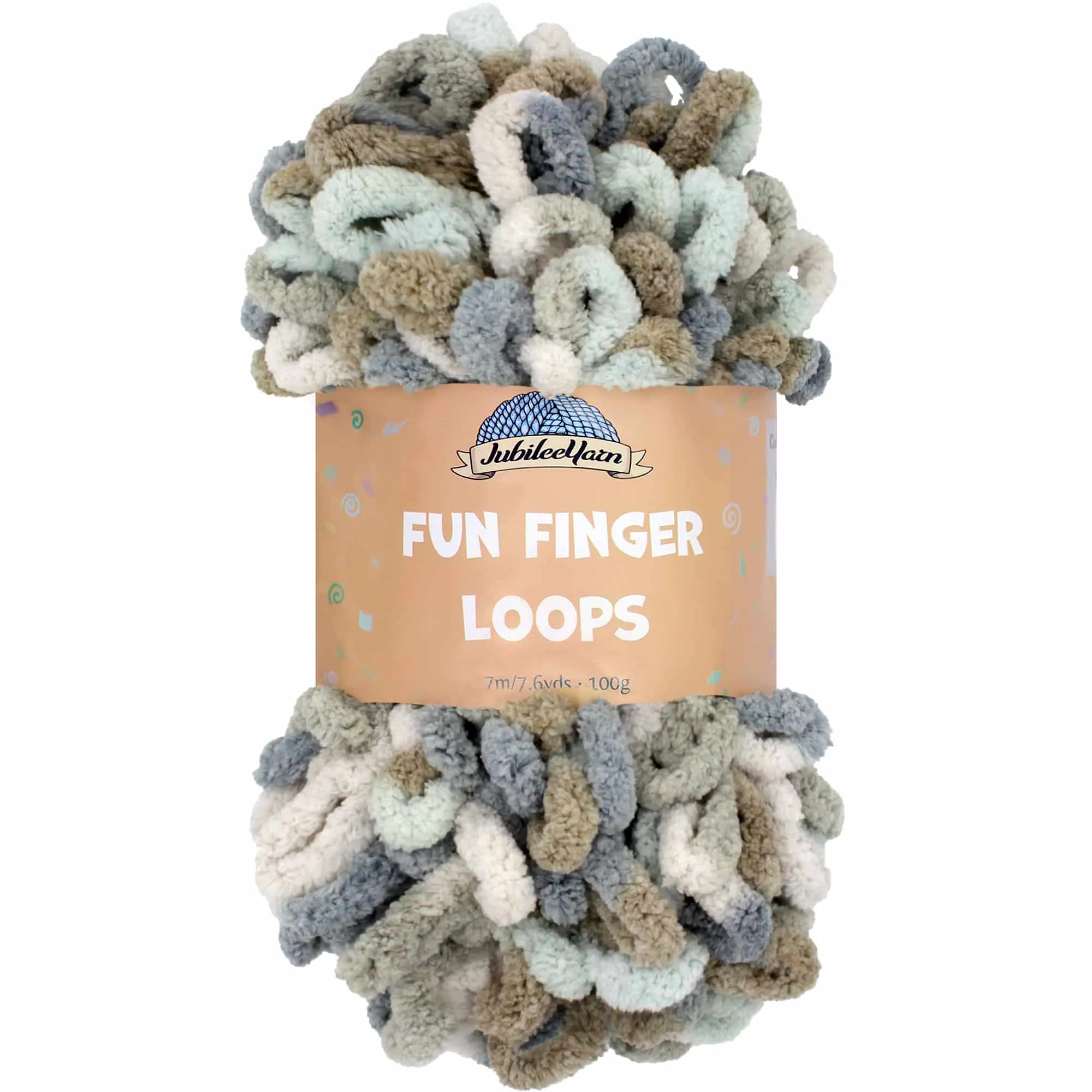 Fun Finger Loops Yarn: 5 Packs