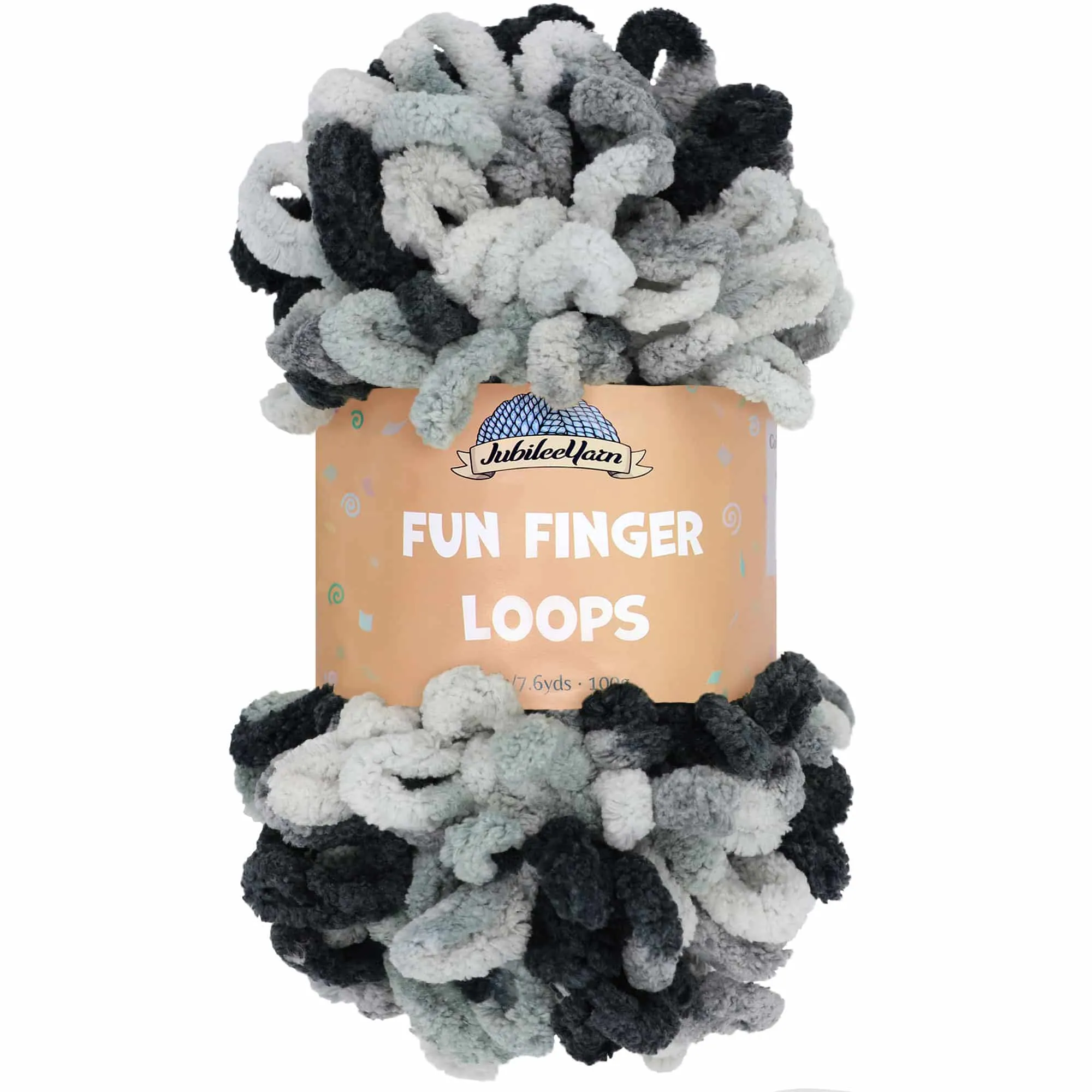 Fun Finger Loops Yarn: 5 Packs