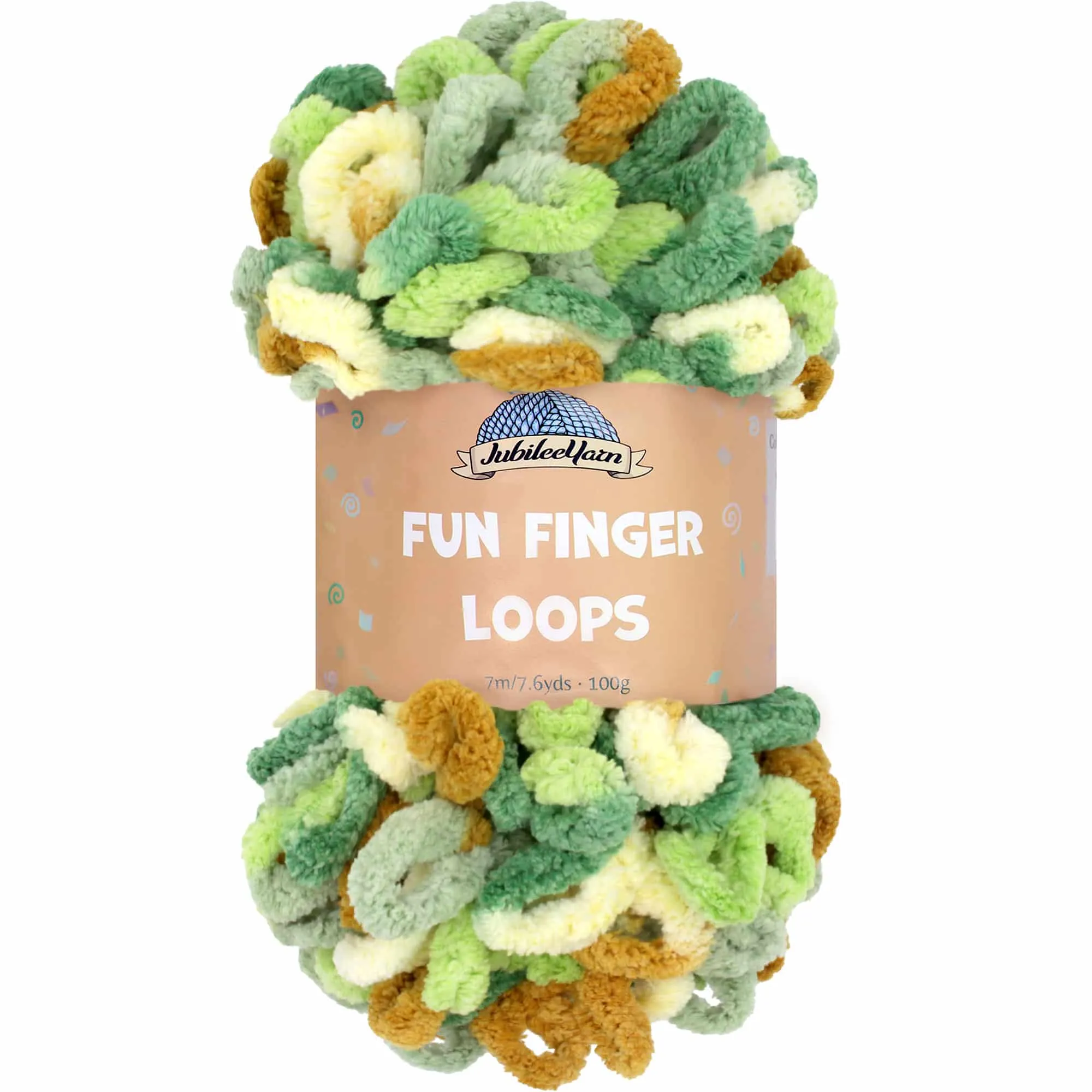 Fun Finger Loops Yarn: 5 Packs