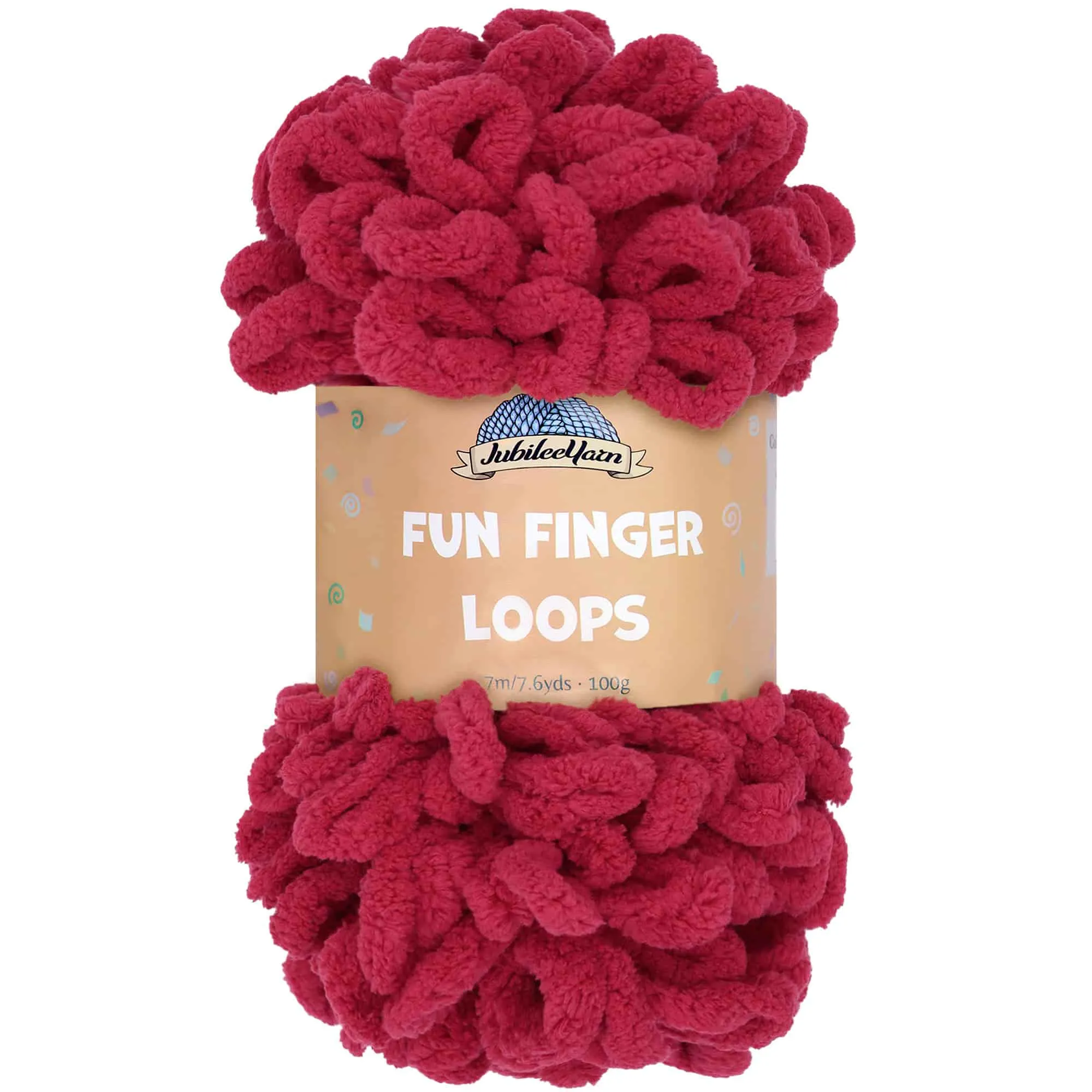 Fun Finger Loops Yarn: 5 Packs