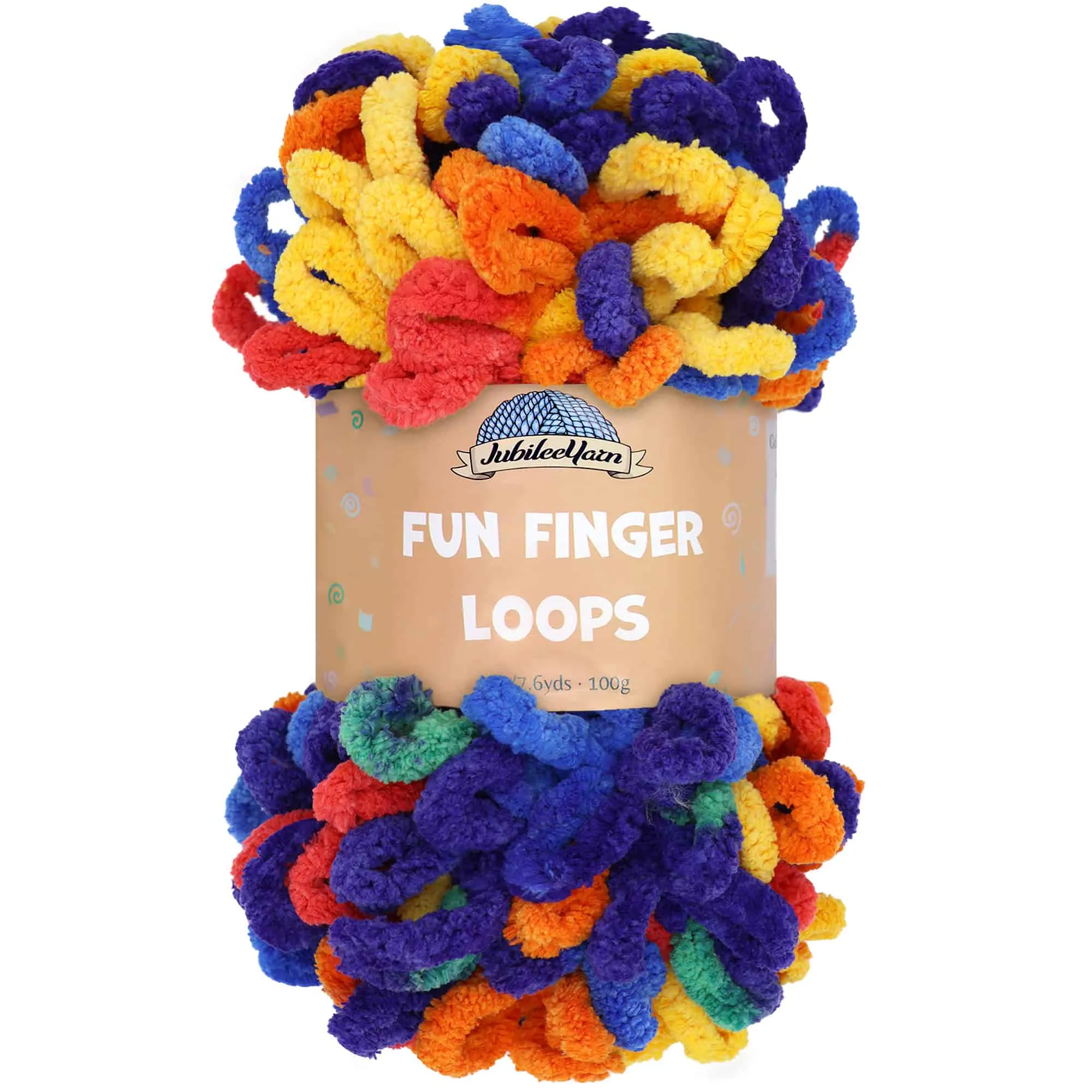 Fun Finger Loops Yarn: 5 Packs