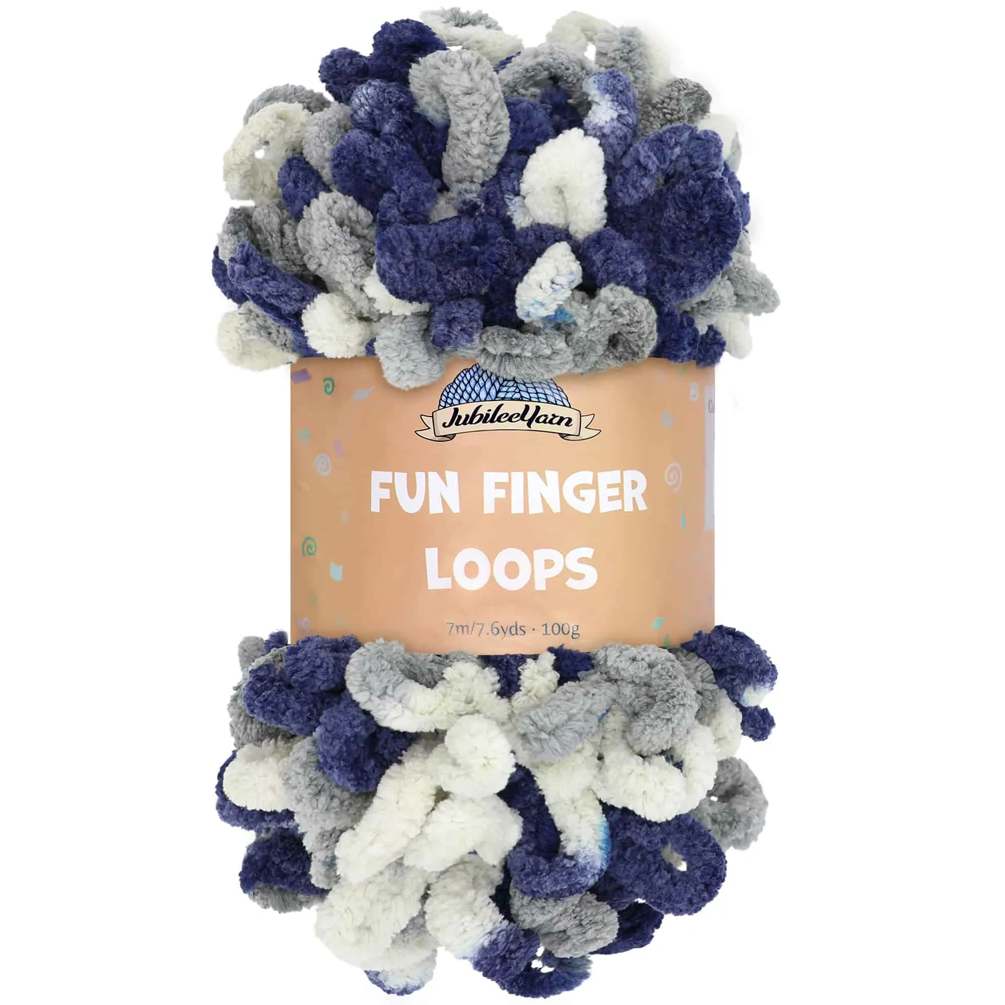 Fun Finger Loops Yarn: 5 Packs