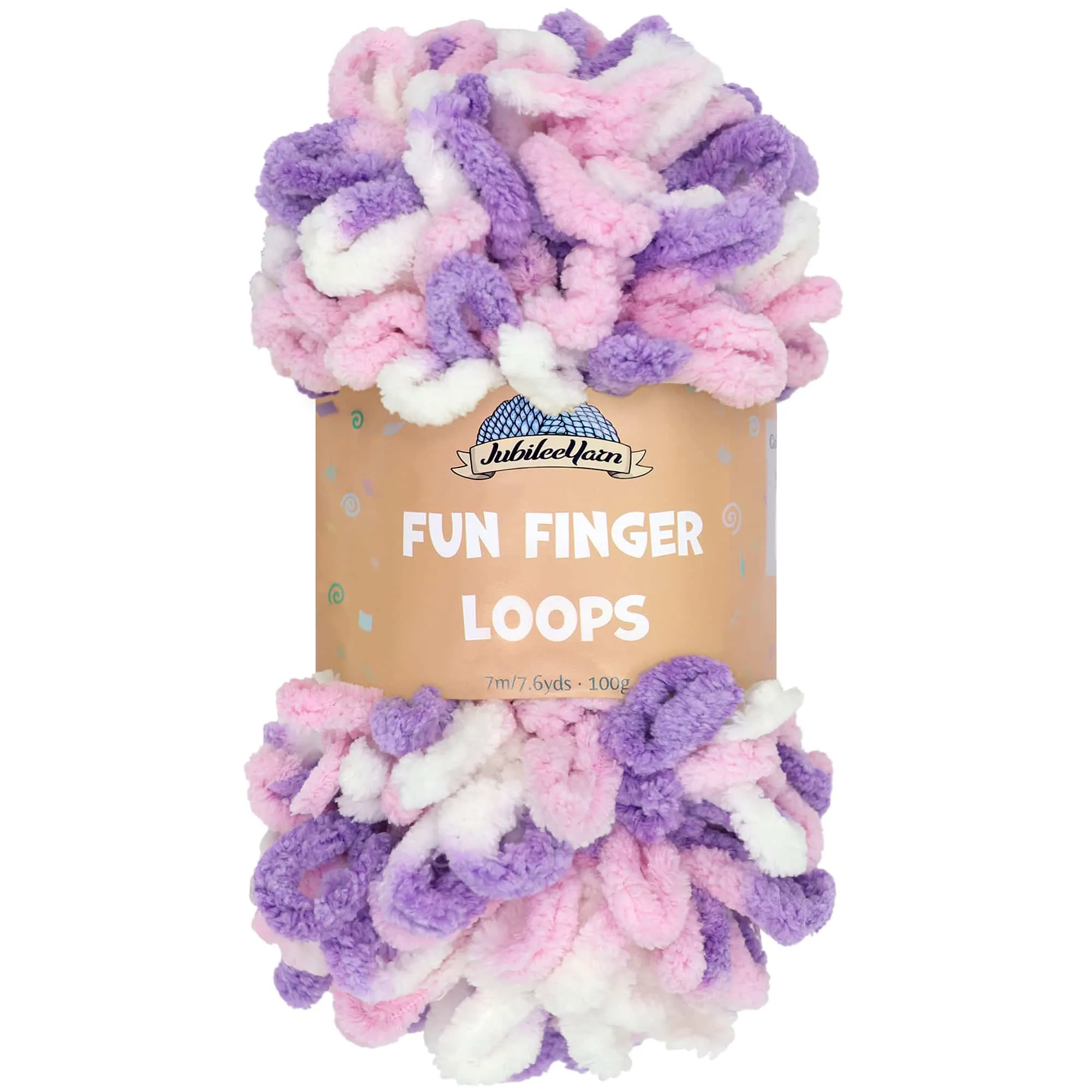 Fun Finger Loops Yarn: 5 Packs