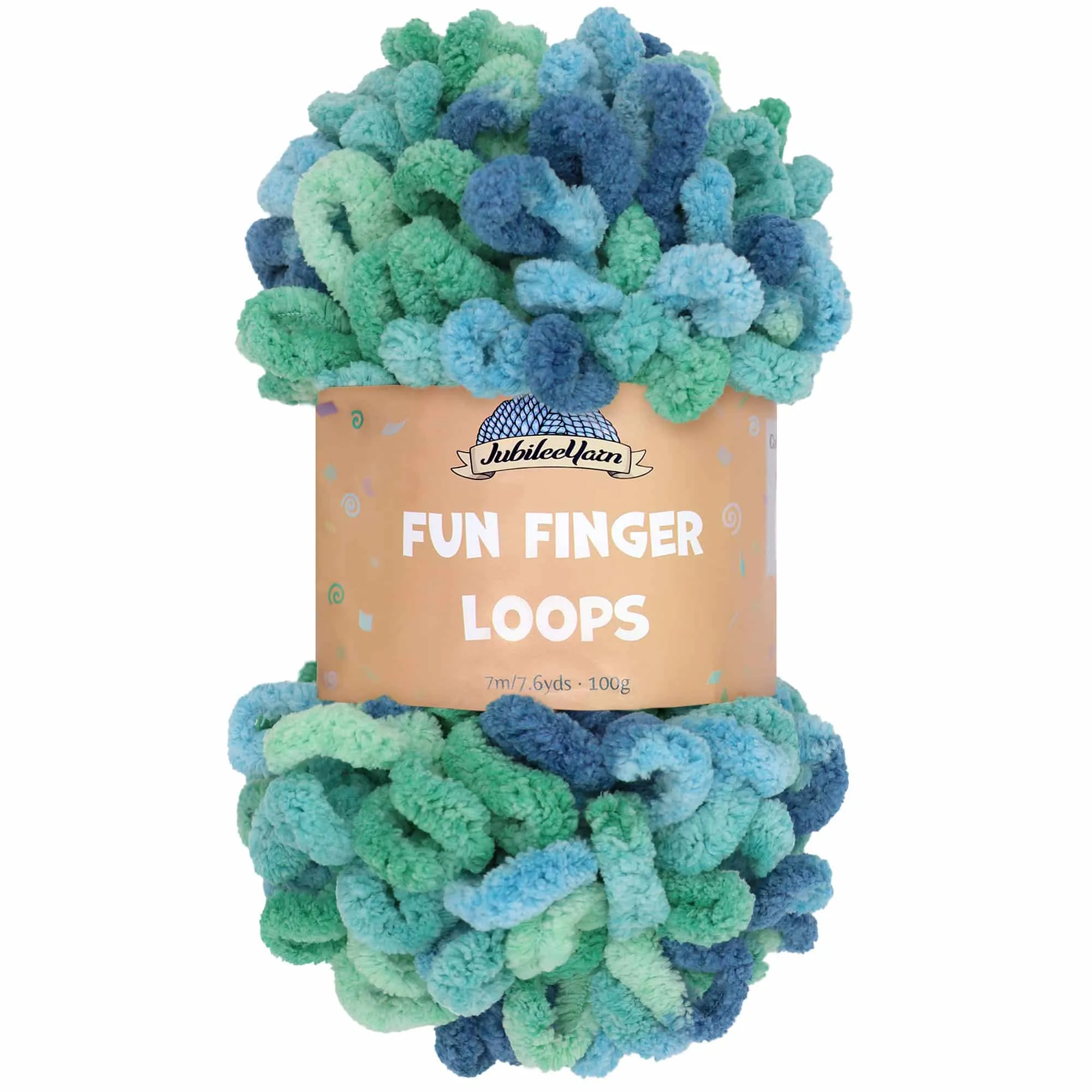 Fun Finger Loops Yarn: 5 Packs