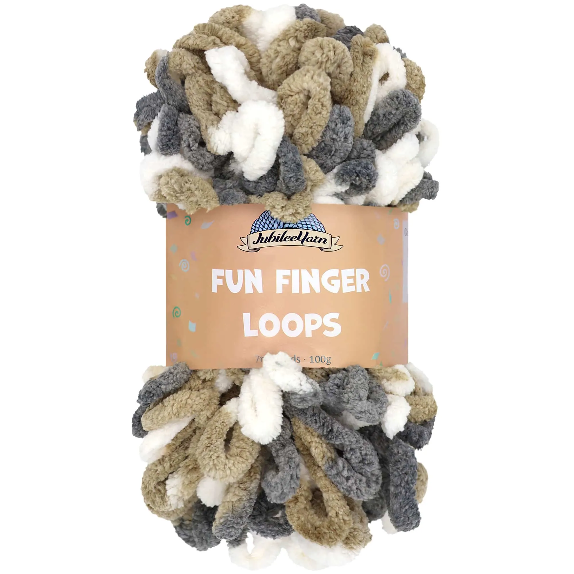 Fun Finger Loops Yarn: 5 Packs