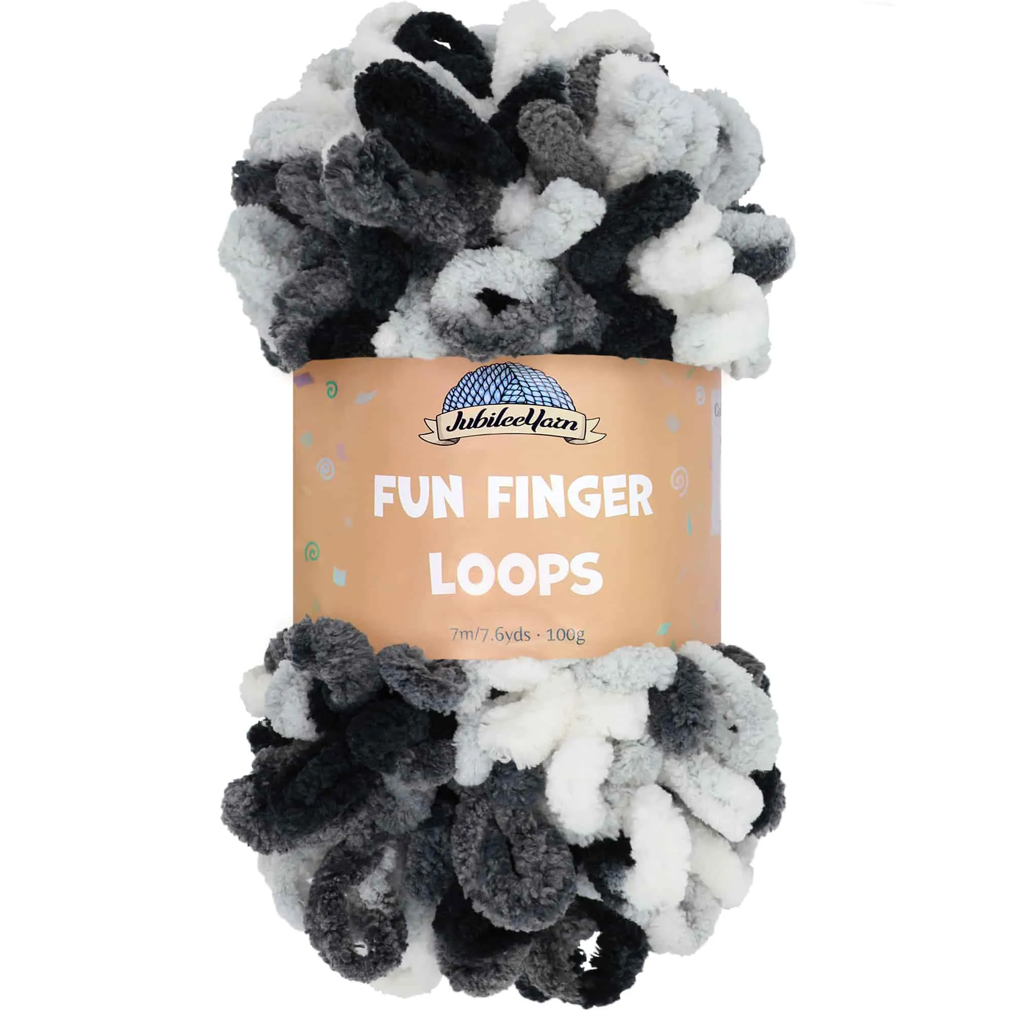 Fun Finger Loops Yarn: 5 Packs