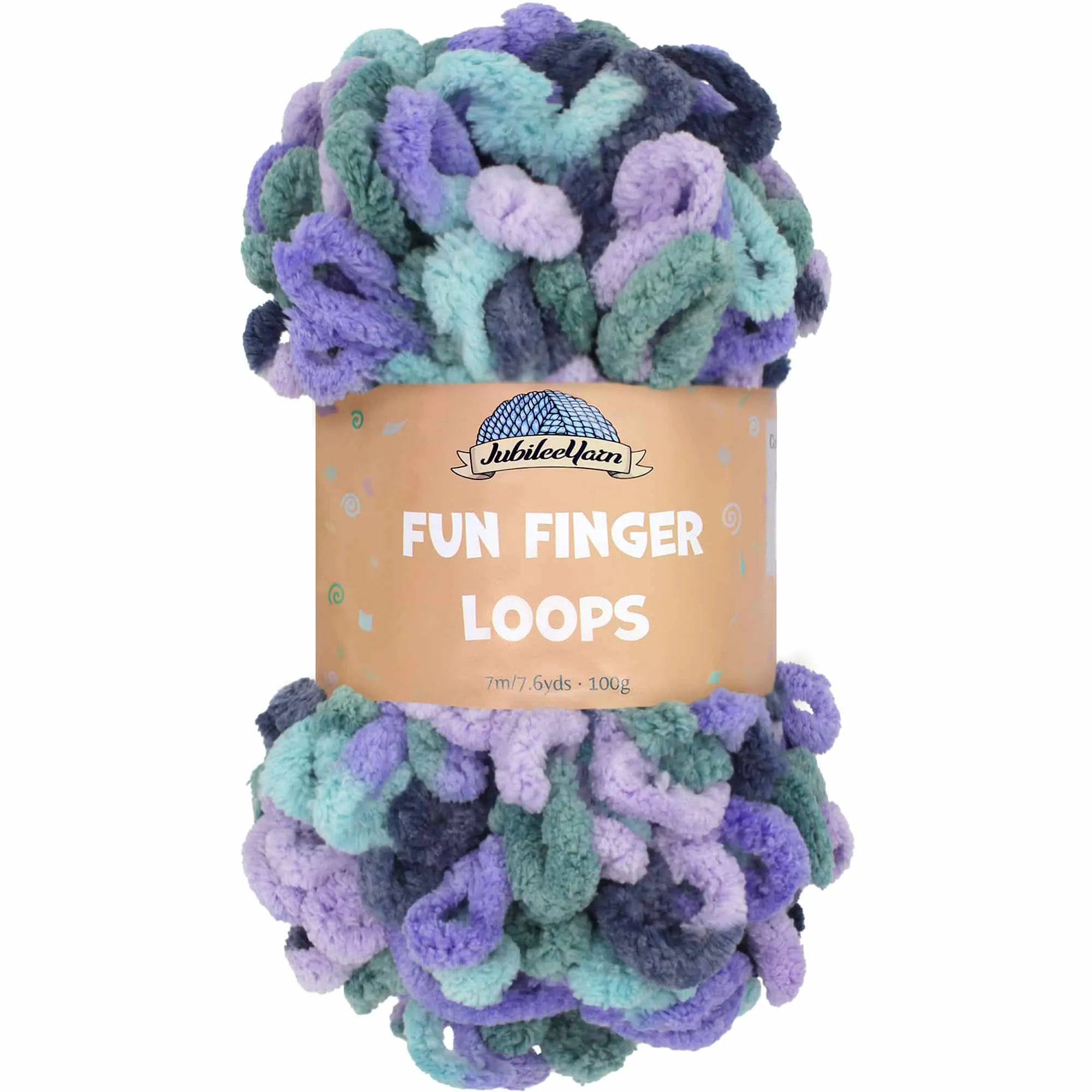Fun Finger Loops Yarn: 5 Packs