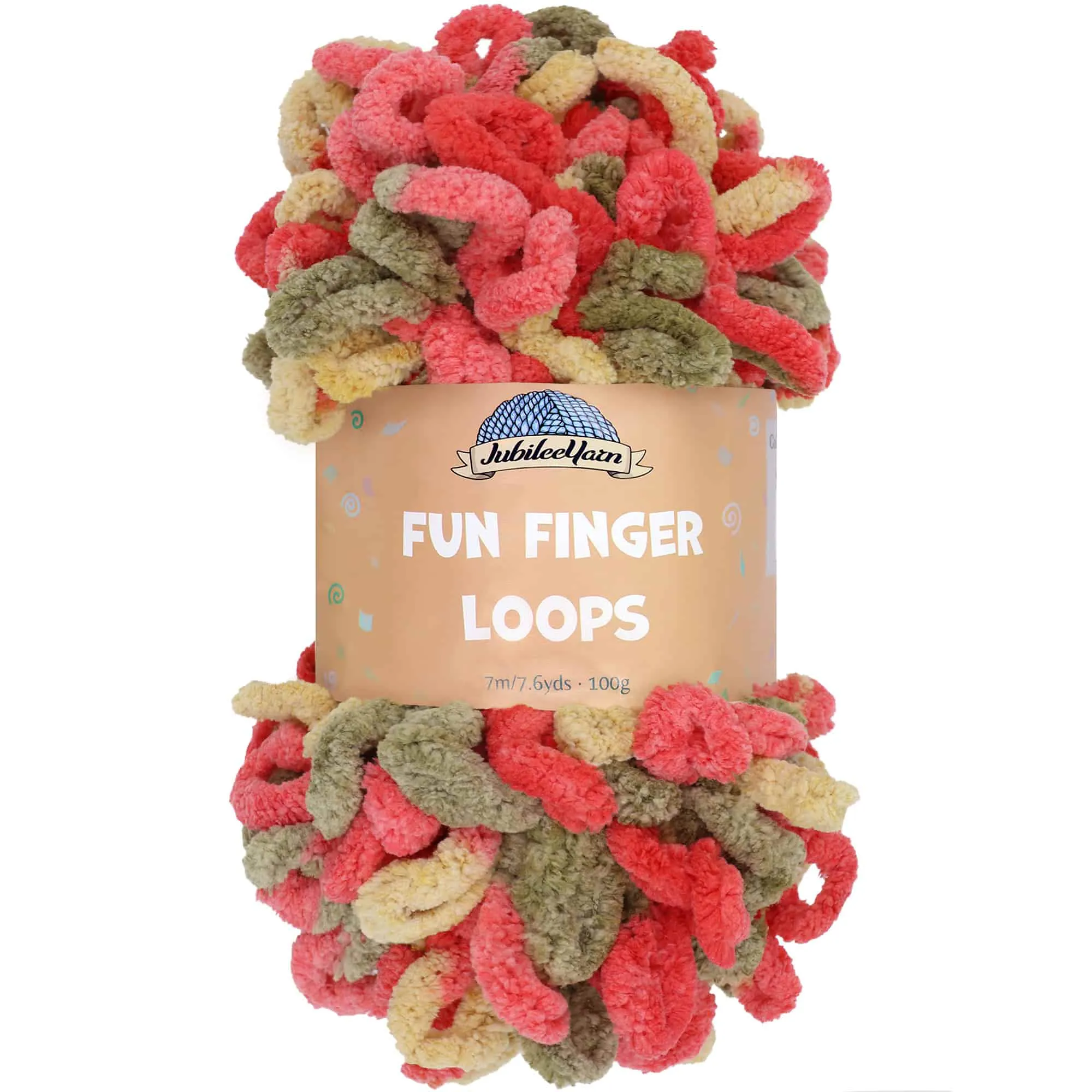 Fun Finger Loops Yarn: 5 Packs