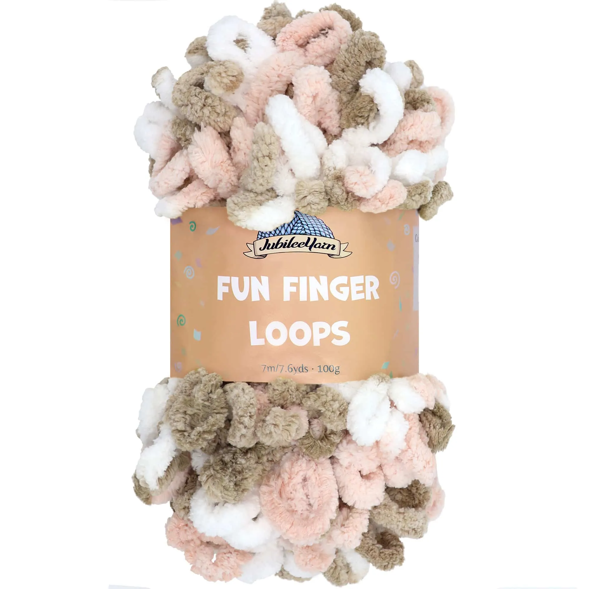Fun Finger Loops Yarn: 5 Packs