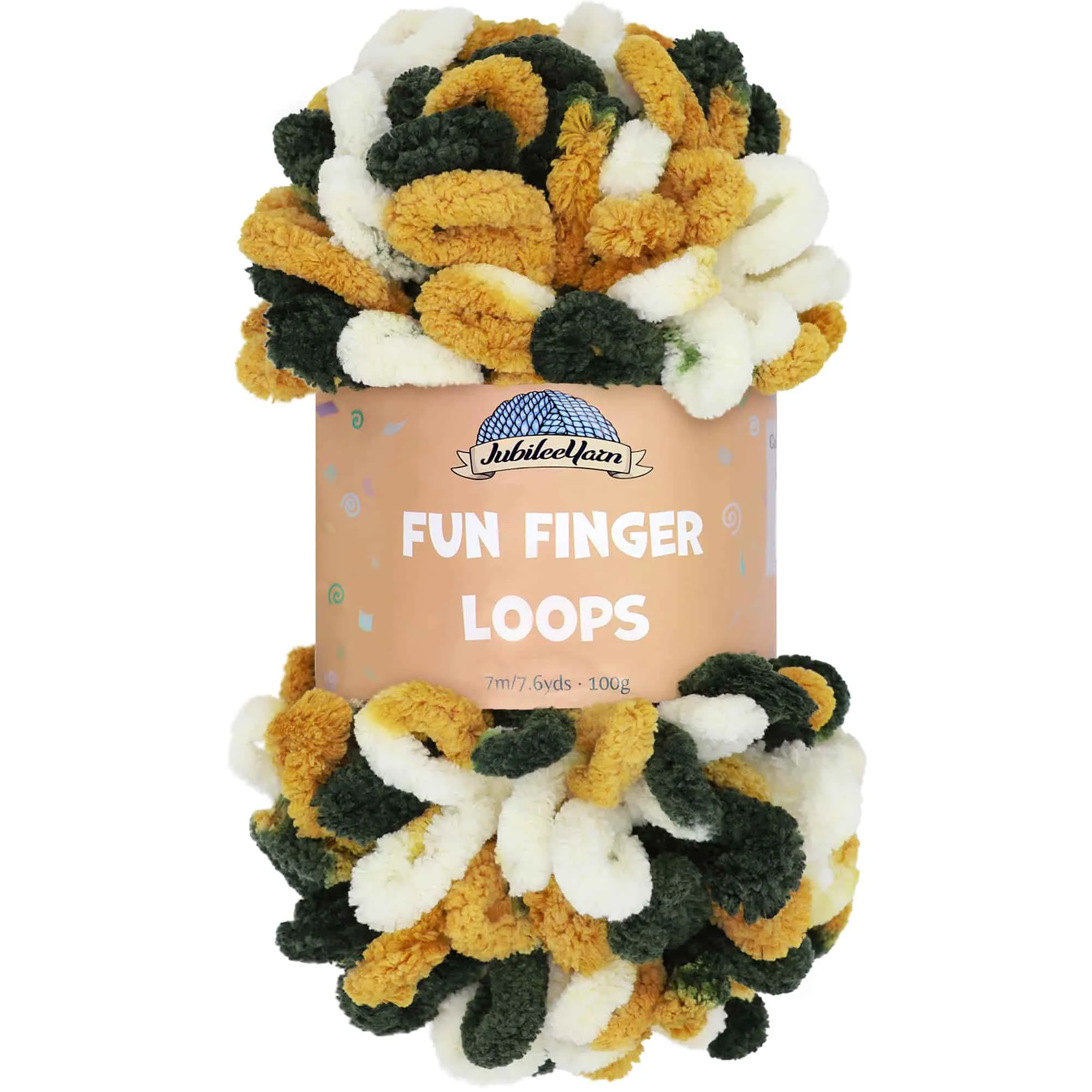 Fun Finger Loops Yarn: 5 Packs