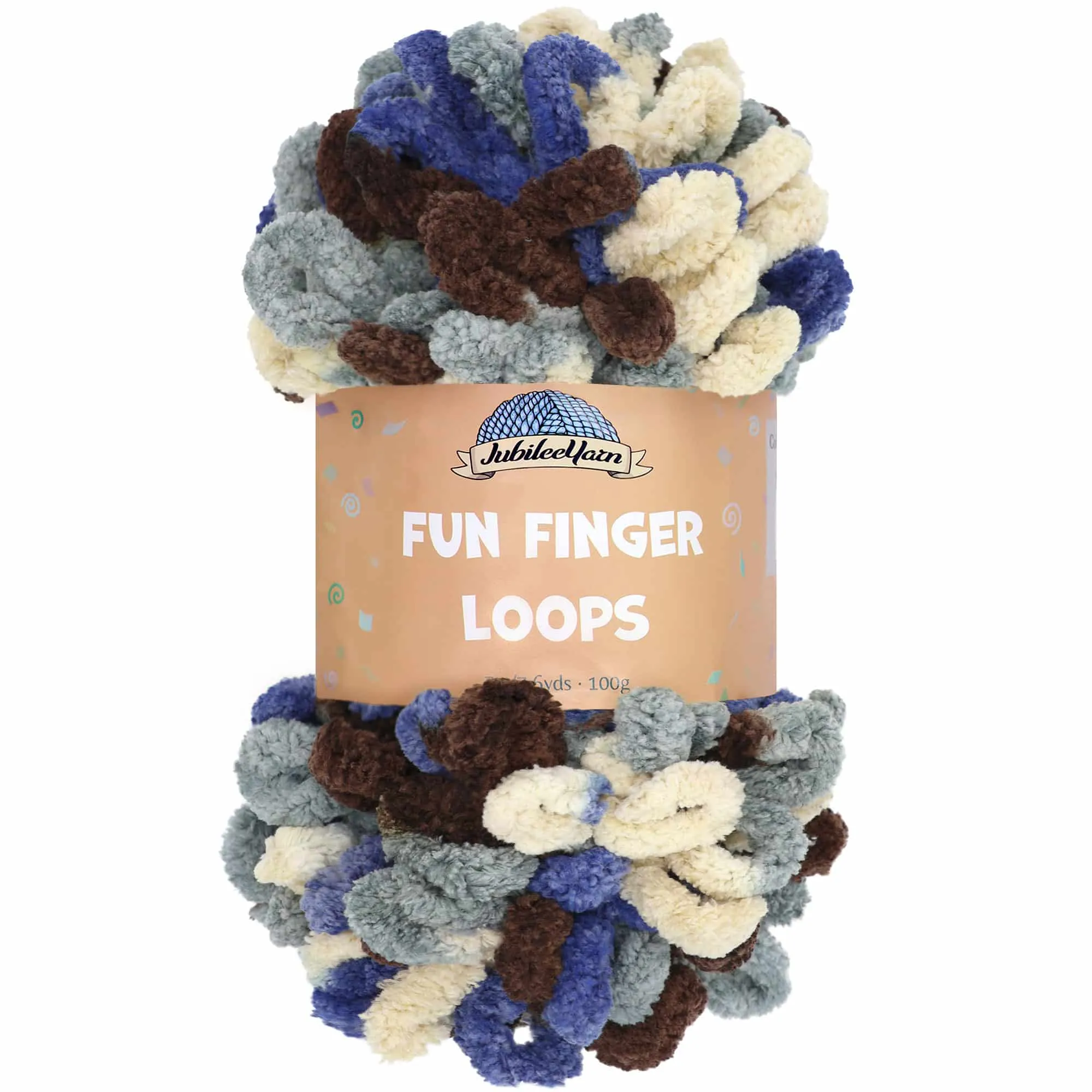 Fun Finger Loops Yarn: 5 Packs