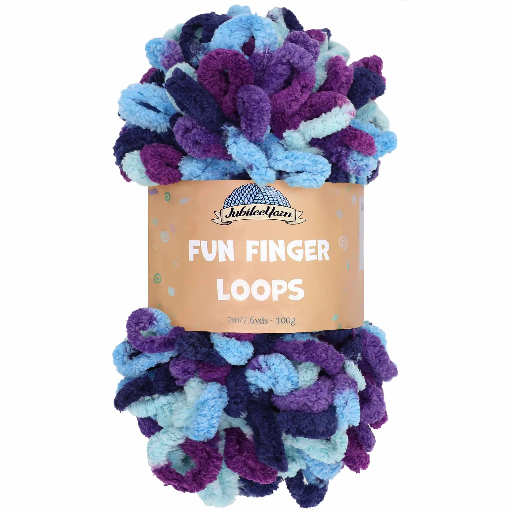 Fun Finger Loops Yarn: 5 Packs