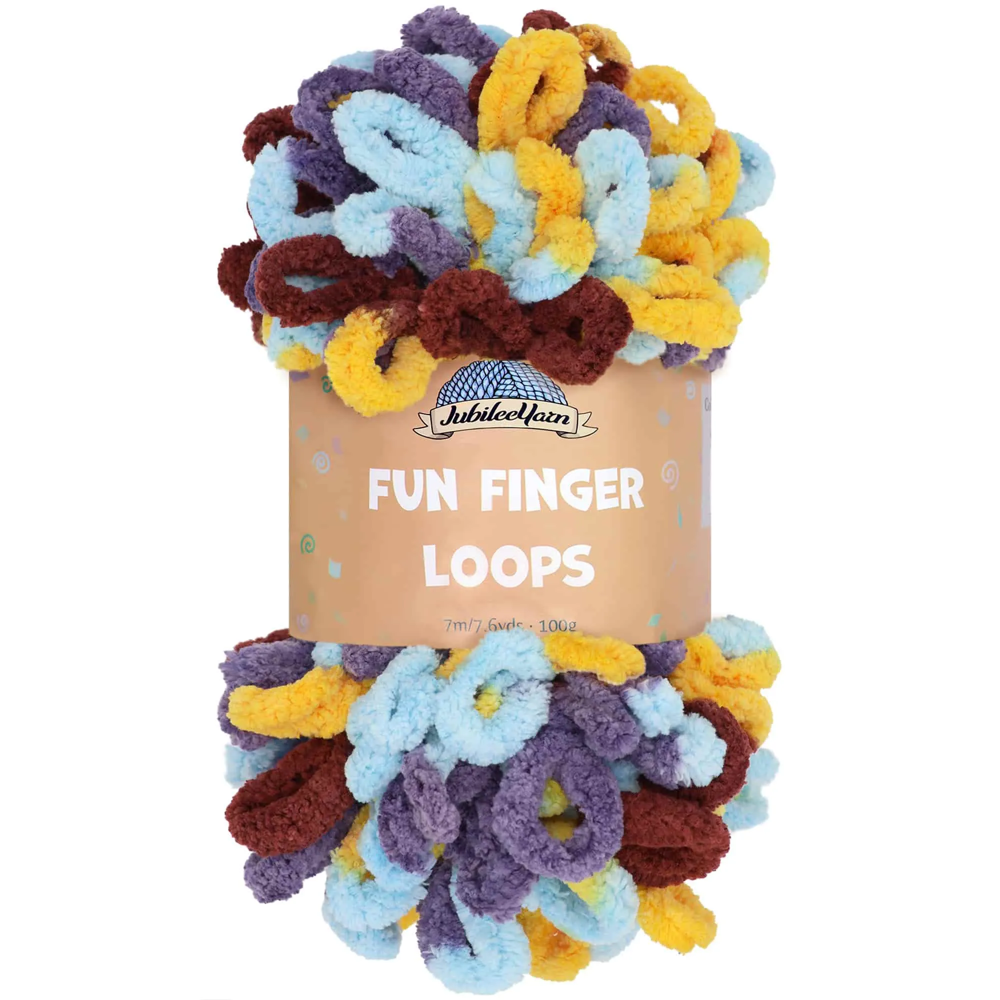 Fun Finger Loops Yarn: 5 Packs