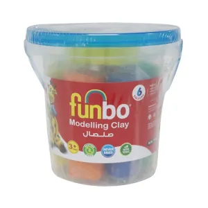 Funbo Modelling Clay 100g with 3 Mould