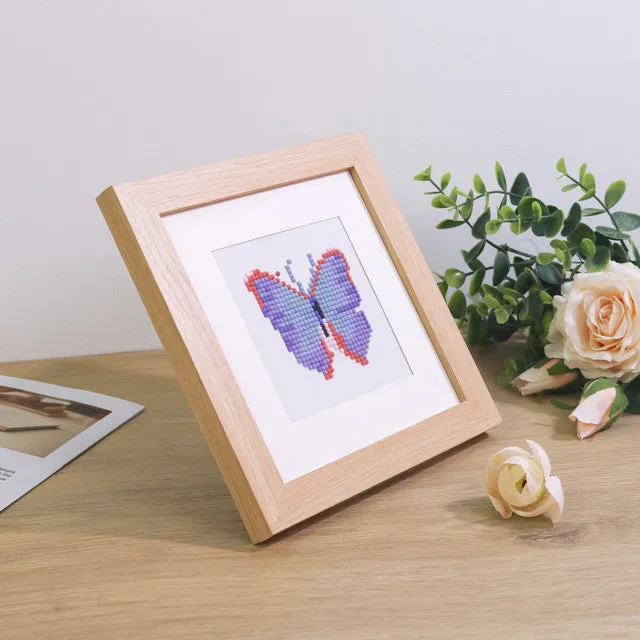 Gem Painting Wooden Frame