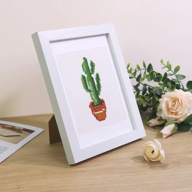 Gem Painting Wooden Frame